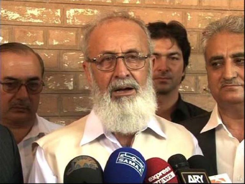Ajmal hostage by the Taliban again took charge of the office 